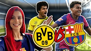 BARCELONA ZERSTÖRT DORTMUND! | Champions League Vlog im Olympiastadion