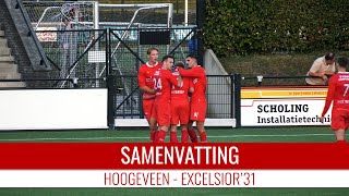 Screenshot van video Samenvatting Hoogeveen - Excelsior'31