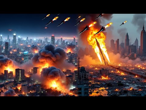 🔴BARU SAJA TERJADI SERANGAN BALASAN IRAN BOMBARDIR ISRAEL ~ Usai Amerika bantu Israel serang Iran