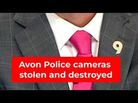 Avon Police cameras stolen and destroyed: Investigation underway