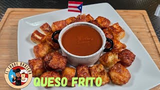 QUESO FRITO CON SALSA DE GUAYABA