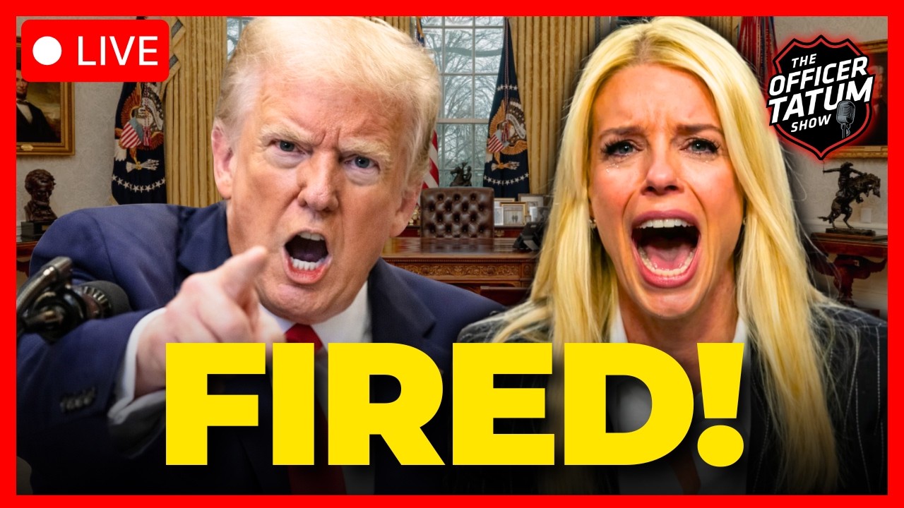 LIVE: Pam Bondi GETS CANNED! | EP 283