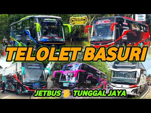 Kumpulan Bus Telolet basuri Jetbus 5 Tunggal Jaya Kids Panda Black Pink Jedha Darthavader Kyloren