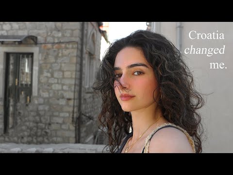 travelling croatia: flirting, self-discovery and curly hair