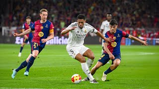شاهد مهارات ومراوغات بيلينجهام ضد بيدري وبرشلونة في الكلاسيكو ⚡ تعليق فارس عوض !