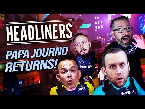 PAPA JOURNO RETURNS!👀😤 Gassy w/ Seananners, Bruce, & Sark! (The Headliners)
