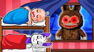 EL LABUBU.EXE NOS ESPIA A LAS 3 AM EN MINECRAFT 😱😨 BEBES NOOB VS ABUBU.EXE