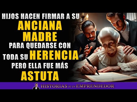 Hijos Hacen Firmar A Su Anciana Madre Para Que Les Deje Toda Su Herencia Pero Ella Fue Más Astuta