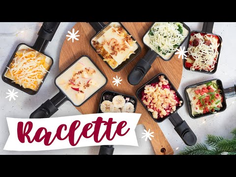 Besondere RACLETTE Ideen | herzhafte & süße Pfännchen | Rezepte, die ihr PROBIEREN müsst!