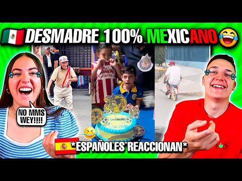 MEMES  y TIKTOKS MEXICANOS **IMPOSIBLE NO REIR **😂🇲🇽 MIS SOBRINOS REACCIONAN 🇪🇸