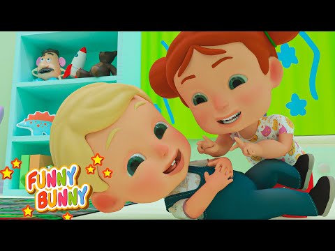 Tickle Song | Funny Bunny - Nursery Rhyme & Kids Song Compilation