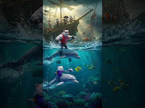 القط مياو في ورطة #animals #catstory #disney #ekmotahathighumechala #اسبيدرمان #funny #cat #cartoon
