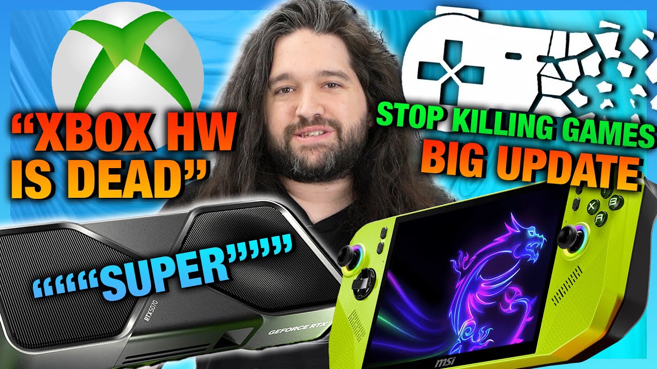 HW News - Xbox Hardware is Dead, Good News for Stop Killing Games, NVIDIA 5070 Ti Super