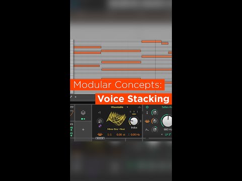 Pro Tip: Bitwig's Voice Stack modulator #shorts