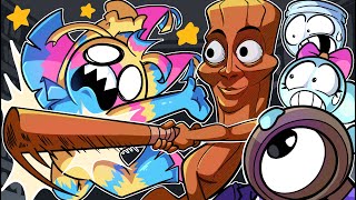 Toons encontram o TUNG SAHUR no R.E.P.O! |  Dandy’s world