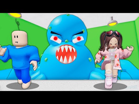 ESCAPA del ACUARIO ROTO en Roblox Obby 😱 BEBE NOOB