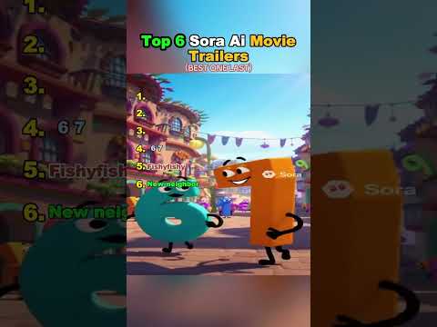 Top 6 Sora.Ai movie trailer #viral #memes #sora #disney #movietrailer #fypシ #fypシ゚viral