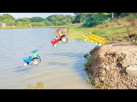 Jump River JCB 5CX | Tractor | Tipper Truck | Dump Truck | Hmt 5911 | Ford | Swaraj | Ranjitkids