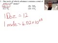 Exploring Moles and Balancing Chemical Equations