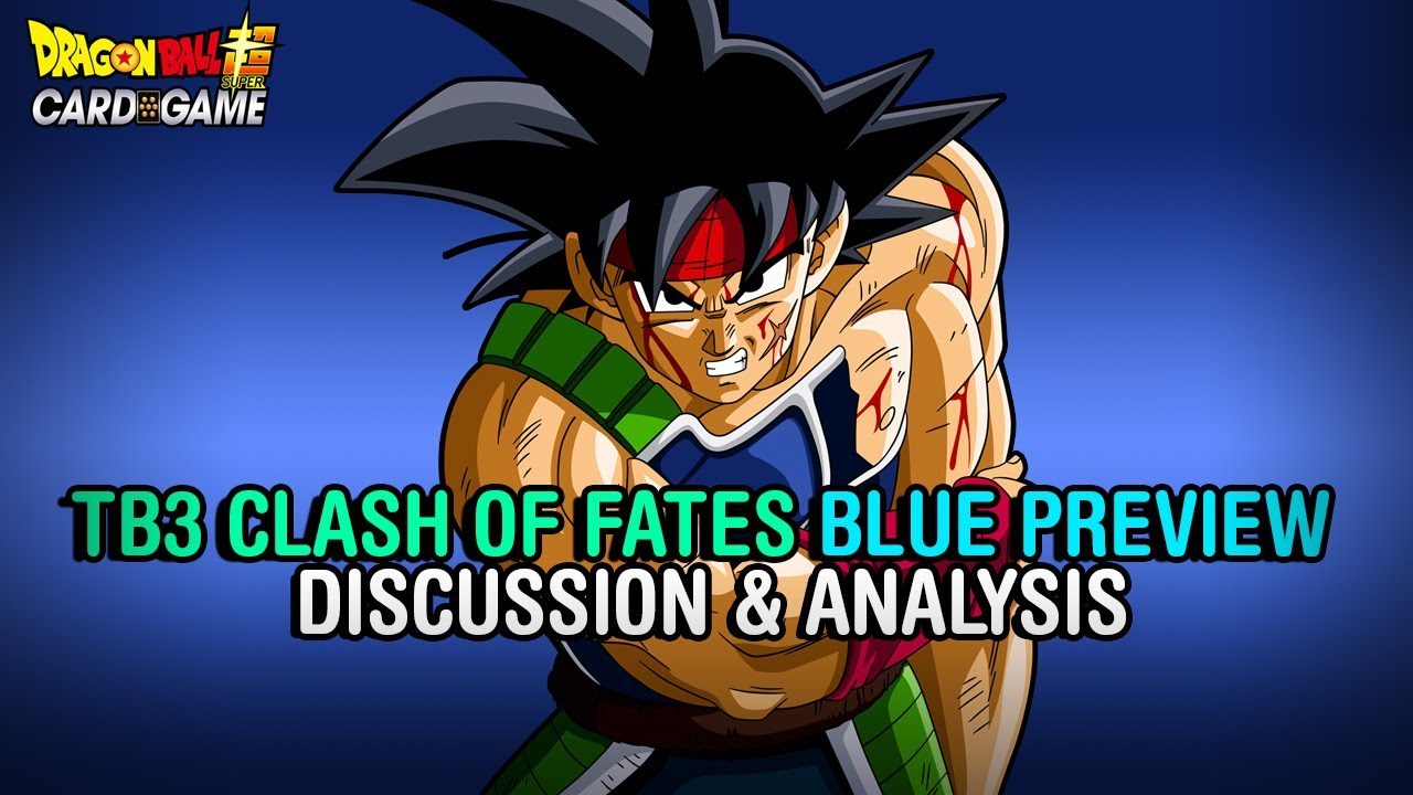 STORM COUNTER OR WRONG DIRECTION? Clash of Fates Blue Preview! Discussion & Analysis | DBS CCG