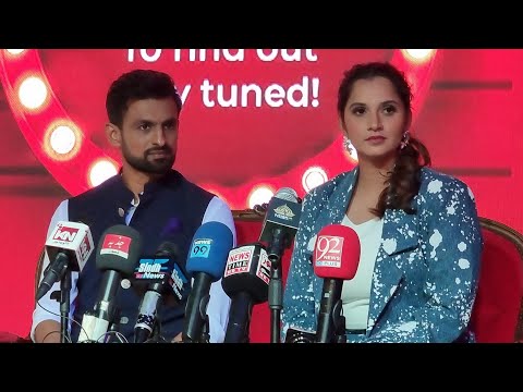 Shoaib Malik aur Sania Mirza Pehli Dafa ak sath Mirza Malik Show host karen gaye