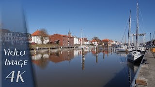 Glückstadt, Germany: Hafen (Harbour), Altstadt (Old Town), Segelboote - 4K UHD Video (2160p/60p)