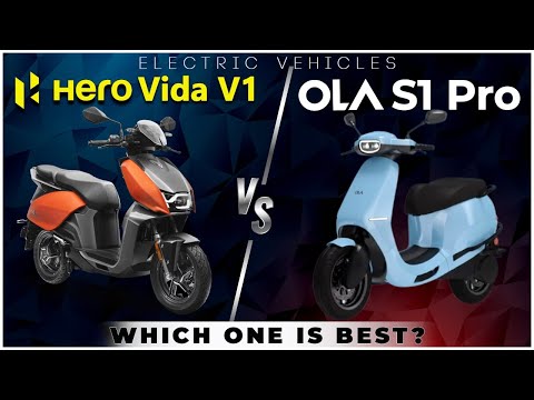 Hero Vida V1 Vs Ola S1 Pro | Hero | Ola | Electric vehicles