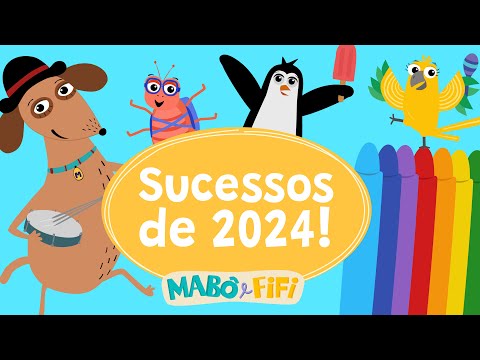 Sucessos de 2024 com Mabô e Fifi | músicas e brincadeiras infantis @maboefifi