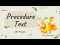 Understanding Procedure Texts
