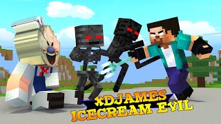 Herobrine vs Ice Cream Monster 🍦 | Epic Minecraft Fight Animation