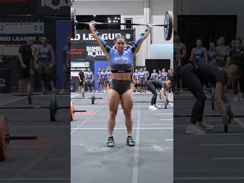 Rebecca Rouse making the ladder look easy ๐ฅ