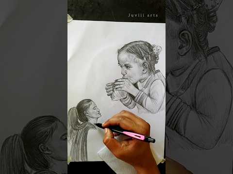 Make others Happy ❤️ | Day-28 | #art #drawing #shorts #trending #fyp #confidence #motivation #sketch
