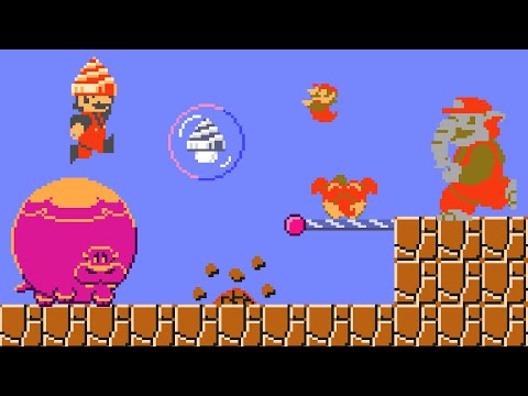 Super Mario Wonder Remade in Super Mario Maker 2