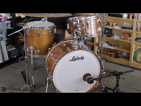 Ludwig Delivers: Tiny Desk and Classic Oak Drums