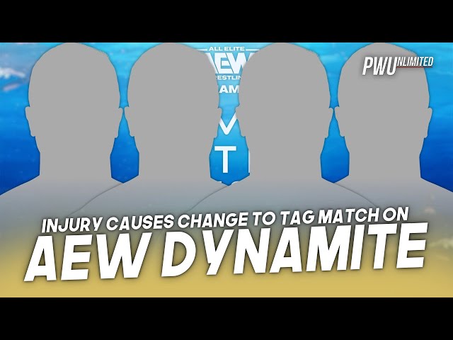 Injury Causes Change To Tag Match On Tonight's Dynamite