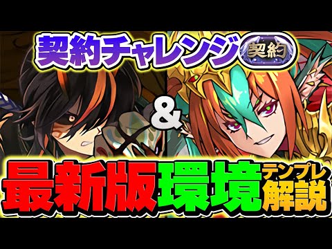 グラビスで契約チャレンジ攻略！評価急上昇中！最強リーダー候補確定です！18分で称号ゲット！【パズドラ】