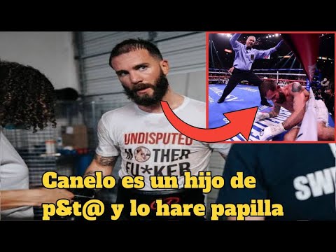 INSULTO A LA MADRE DE CANELO Y LO BAJARON DEL RING EN CAMILLA