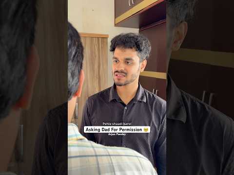 Legends say he is still trying to get permission ✨🥹 #arjunpandey #fathersday #family #comedy #viral