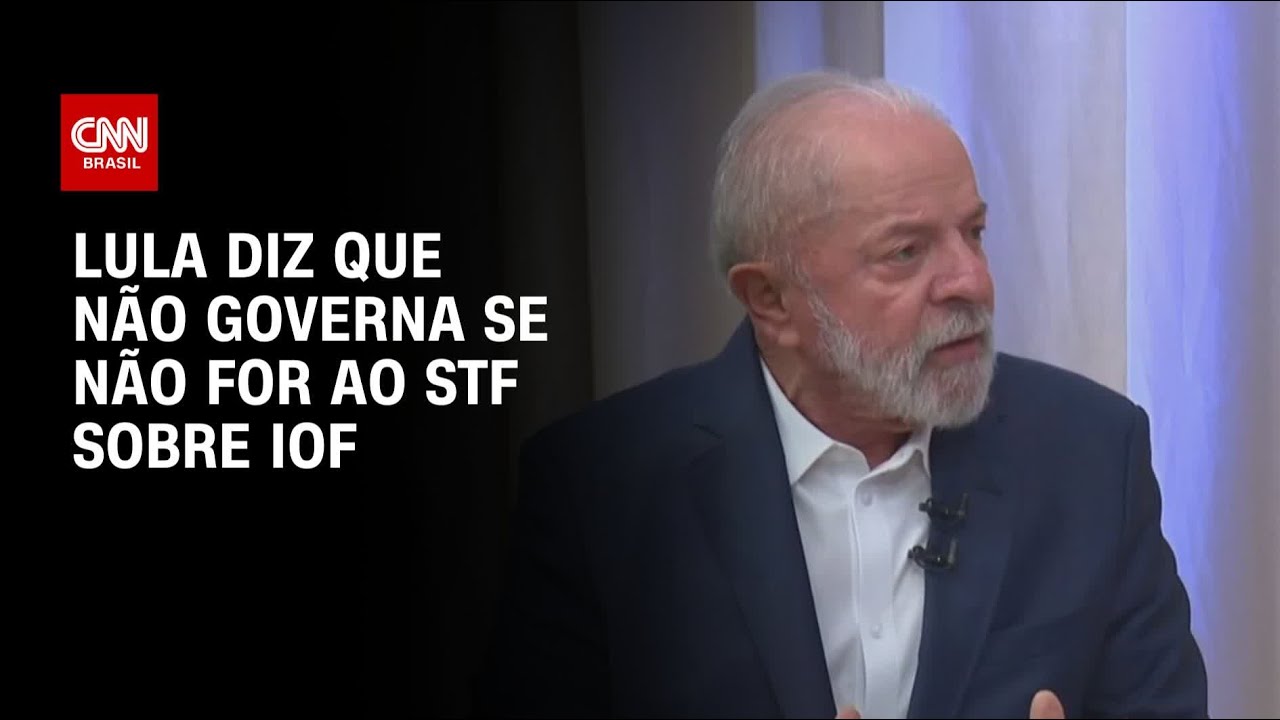 Lula diz que não governa se não for ao STF Cada macaco no seu galho | LIVE CNN