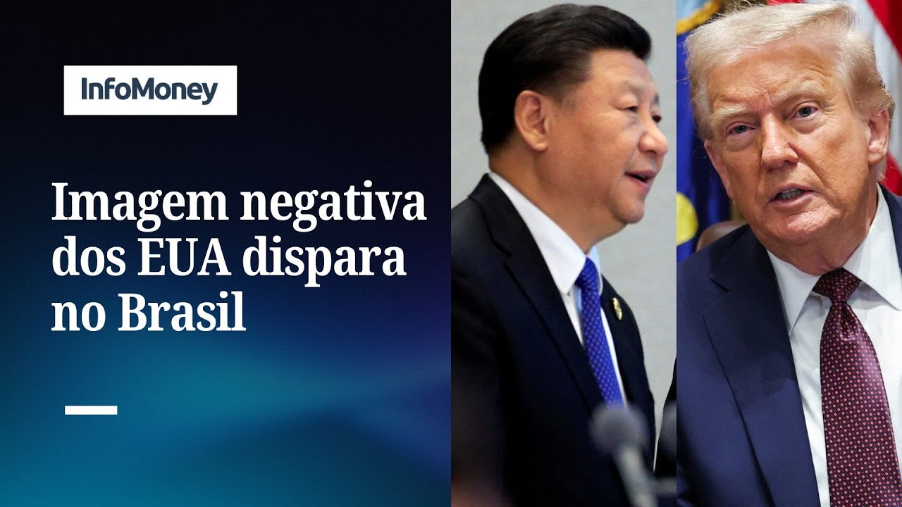 Imagem negativa dos EUA cresce e da China melhora entre brasileiros | InfoMoney News