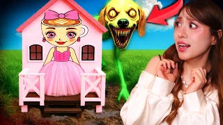 ☕BALLERINA CAPUCHINA! CONSTRUÍMOS CASA del BRAINROT para mi PERRA QUE SABE HABLAR 😱CAPTADA EN CÁMARA