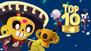 REVELEI PELA PRIMEIRA VEZ MEUS 10 BRAWLERS PREFERIDOS