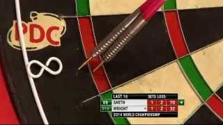 PDC World Darts Championship 2014 - Third Round - Michael Smith VS Peter Wright