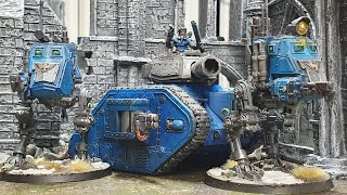 You're in The Guard son! 4 player, 4 way Warhammer 40k battle report.