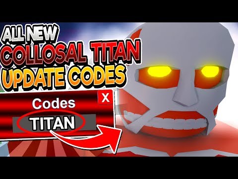 Titan Wars Codes Roblox 2020 07 2021 - colossal titan roblox shirt