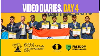 🎥♟️ Video Diaries | World Schools Team Championship 2025 | Day 4