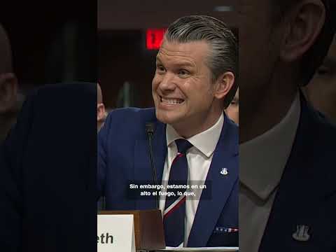 Hegseth responde sobre el plazo para la aplicación de los poderes de guerra contra Irán
