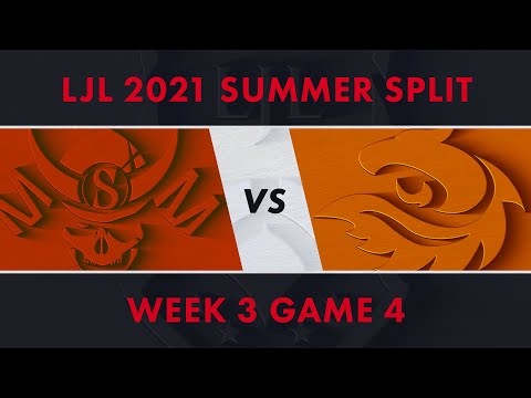 SG vs V3｜LJL 2021 Summer Split Week 3 Game 4