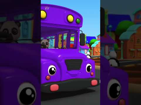 Wheels on the bus #shorts #explore #cartoon #forkids #wheelsonthebus