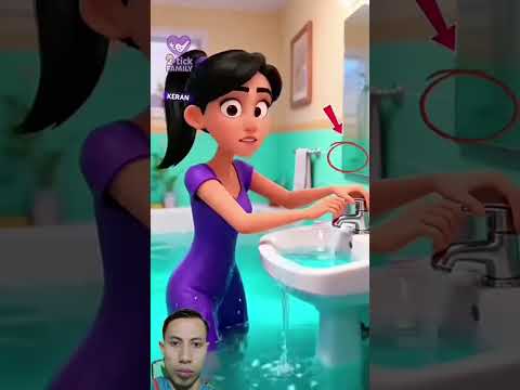 Banjir lupa matikan kran #kucing #shorts